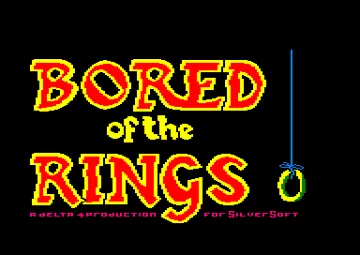 Bored of the Rings (1985)(Silversoft) screen shot title